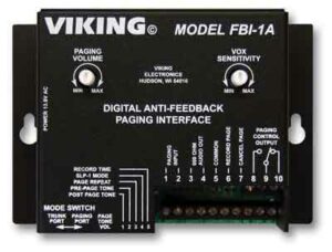 FBI-1A Digital eliminering av rundgång vid utrop